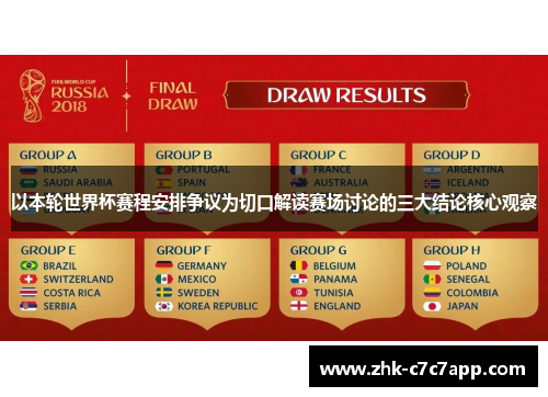 以本轮世界杯赛程安排争议为切口解读赛场讨论的三大结论核心观察